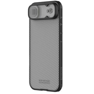 NILLKIN Camshield Pro Series For iPhone Air Case Clear Black Phone Cover with Camera Slider by The Case Factory