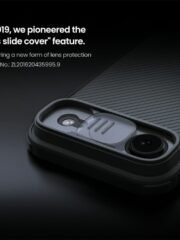 NILLKIN Camshield Pro Series For iPhone Air Case Clear Black Phone Cover with Camera Slider by The Case Factory