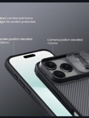 NILLKIN Camshield Pro Series For iPhone 17 Pro Case Protective Phone Cover with Camera Slider by The Case Factory