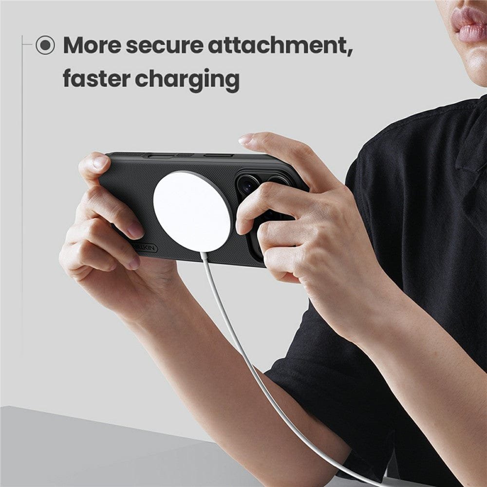 NILLKIN Frosted Shield Pro for iPhone 17 Pro Case Protective Phone Cover | Compatible with MagSafe by The Case Factory