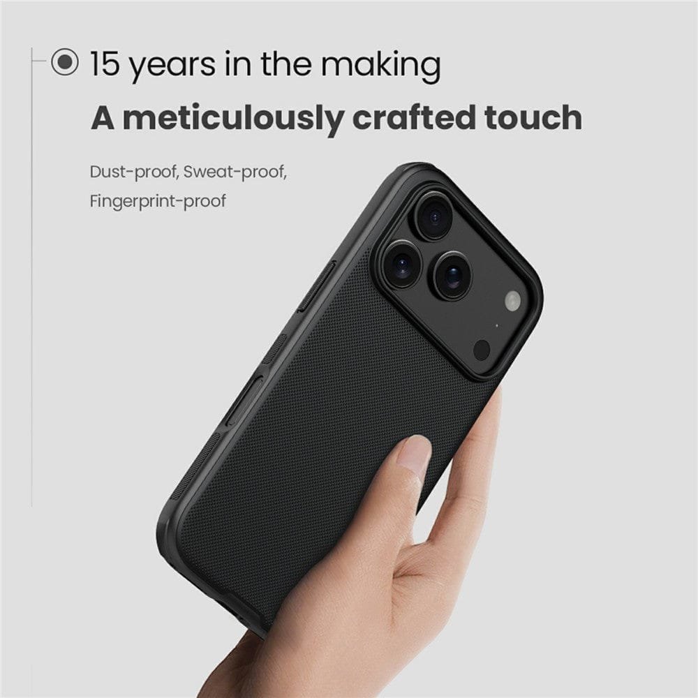 NILLKIN Frosted Shield Pro for iPhone 17 Pro Case Protective Phone Cover | Compatible with MagSafe by The Case Factory