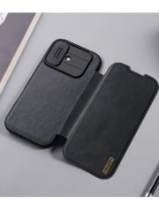 NILLKIN Qin Pro Series for iPhone 17 Case with Card Slots Leather Phone Cover by The Case Factory