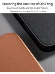 NILLKIN Qin Pro Series for iPhone 17 Case with Card Slots Leather Phone Cover by The Case Factory
