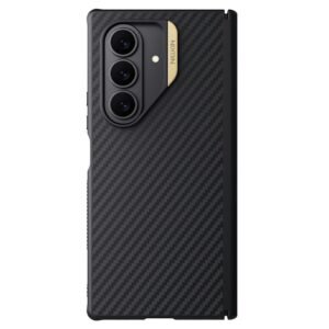 NILLKIN For Samsung Galaxy Z Fold7 Magnetic Case Carbon Fiber Texture TPU-PC Shockproof Phone Cover by The Case Factory