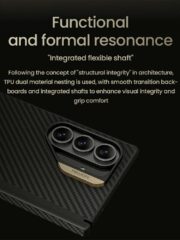 NILLKIN For Samsung Galaxy Z Fold7 Magnetic Case Carbon Fiber Texture TPU-PC Shockproof Phone Cover by The Case Factory