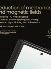 NILLKIN For Samsung Galaxy Z Fold7 Magnetic Case Carbon Fiber Texture TPU-PC Shockproof Phone Cover by The Case Factory