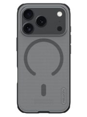 NILLKIN Super Frosted Shield Pro for iPhone 17 Pro Magnetic Case Matte Clear Black Phone Back Cover by The Case Factory
