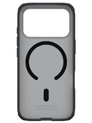 NILLKIN Super Frosted Shield Pro for iPhone 17 Pro Magnetic Case Matte Clear Black Phone Back Cover by The Case Factory