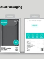 NILLKIN Super Frosted Shield Pro For iPhone Air Case Matte Clear Black Phone Back Cover by The Case Factory