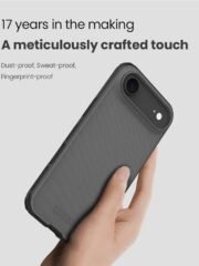 NILLKIN Super Frosted Shield Pro For iPhone Air Case Matte Clear Black Phone Back Cover by The Case Factory