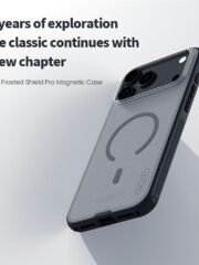 NILLKIN Super Frosted Shield Pro for iPhone 17 Pro Max Magnetic Case Matte Phone Cover by The Case Factory