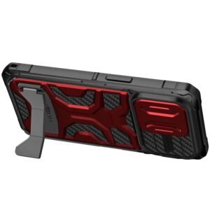 NILLKIN Phone Case Kickstand for iPhone 14 Pro Adventurer Pro Anti-fall Phone Cover with Slide Camera Cover Support Wireless Charging by The Case Factory