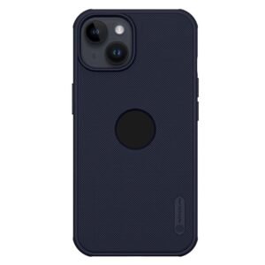 NILLKIN Super Frosted Shield Pro Case for iPhone 14 Plus Anti-scratch Matte Phone Cover (Logo Showing) Dark Purple iPhone 14 Plus by The Case Factory