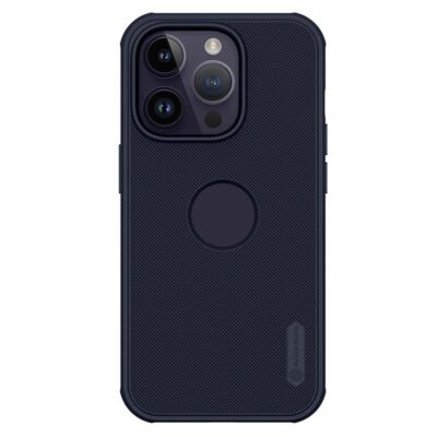 NILLKIN Super Frosted Shield Pro for iPhone 14 Pro Anti-drop Matte Phone Cover (Showing Logo) Dark Purple iPhone 14 Pro by The Case Factory