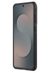 NILLKIN Camshield Pro Magnetic Series For Samsung Galaxy S25 FE Case TPU-PC Clear Black Phone Cover with Camera Slider by The Case Factory