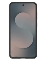 NILLKIN Camshield Pro Magnetic Series For Samsung Galaxy S25 FE Case TPU-PC Clear Black Phone Cover with Camera Slider by The Case Factory