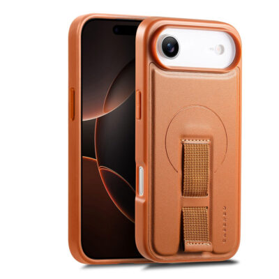 CASENEO For iPhone Air Magnetic Case Wristband Leather Shockproof Phone Cover by The Case Factory