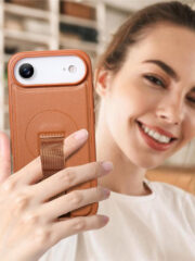 CASENEO For iPhone Air Magnetic Case Wristband Leather Shockproof Phone Cover by The Case Factory