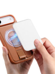 CASENEO For iPhone Air Magnetic Case Wristband Leather Shockproof Phone Cover by The Case Factory