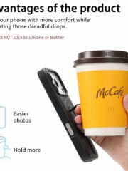 CASENEO For iPhone 17 Pro Max Magnetic Case RFID Blocking Wallet Detachable Leather Phone Cover with Wristband by The Case Factory