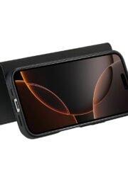 CASENEO For iPhone 17 Magnetic Case RFID Blocking Wallet Detachable Leather Phone Cover with Wristband by The Case Factory