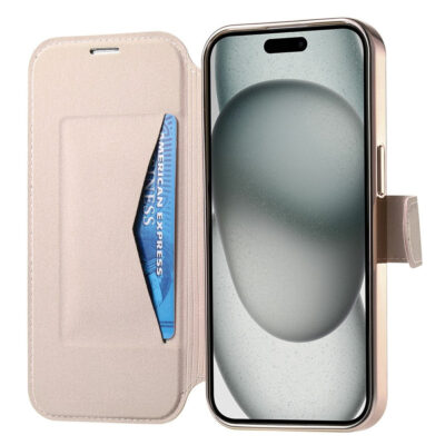 CASENEO For iPhone 17 Pro Case Compatible with MagSafe Detachable Leather Phone Cover with Lens Film by The Case Factory