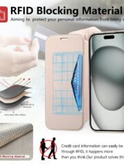 CASENEO For iPhone 17 Pro Case Compatible with MagSafe Detachable Leather Phone Cover with Lens Film by The Case Factory