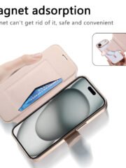 CASENEO For iPhone Air Case Compatible with MagSafe Detachable Leather Phone Cover with Lens Film by The Case Factory