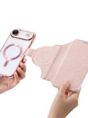 CASENEO For iPhone Air Case Compatible with MagSafe Detachable Leather Phone Cover with Lens Film by The Case Factory
