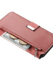 CASENEO For iPhone 17 Case Magnetic Detachable Zipper Wallet Leather Flip Phone Cover by The Case Factory