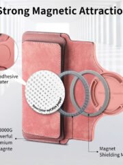 CASENEO For iPhone 17 Pro Case Magnetic Detachable Zipper Wallet Leather Flip Phone Cover by The Case Factory
