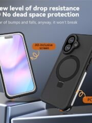 REDPEPPER For iPhone 17 IP68 Waterproof Case Kickstand Phone Back Cover | Compatible with MagSafe by The Case Factory