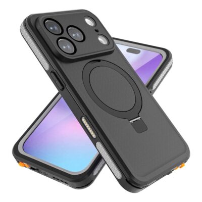 REDPEPPER For iPhone 17 Pro IP68 Waterproof Case Kickstand Phone Back Cover | Compatible with MagSafe by The Case Factory