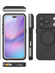 REDPEPPER For iPhone 17 Pro IP68 Waterproof Case Kickstand Phone Back Cover | Compatible with MagSafe by The Case Factory