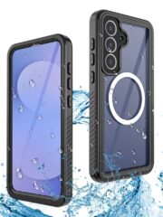 REDPEPPER FS Series For Samsung Galaxy S25 FE IP68 Waterproof Case Clear Phone Cover | Compatible with MagSafe As Shown Samsung Galaxy S25 FE by The Case Factory