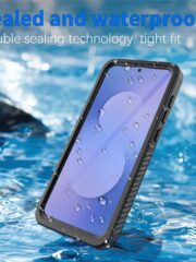 REDPEPPER FS Series For Samsung Galaxy S25 FE IP68 Waterproof Case Clear Phone Cover | Compatible with MagSafe by The Case Factory