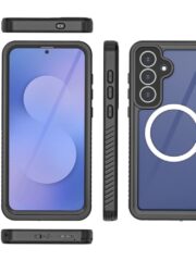 REDPEPPER FS Series For Samsung Galaxy S25 FE IP68 Waterproof Case Clear Phone Cover | Compatible with MagSafe by The Case Factory