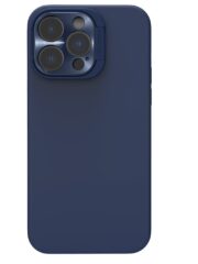 NILLKIN Lenswing Magnetic Case for iPhone 14 Pro Camera Lens Protector Hidden Kickstand Silicone Phone Cover | Compatible with MagSafe Blue iPhone 14 Pro by The Case Factory