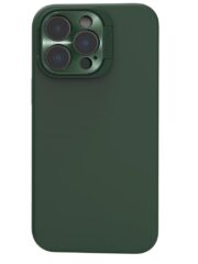 NILLKIN Lenswing Magnetic Case for iPhone 14 Pro Camera Lens Protector Hidden Kickstand Silicone Phone Cover | Compatible with MagSafe Green iPhone 14 Pro by The Case Factory