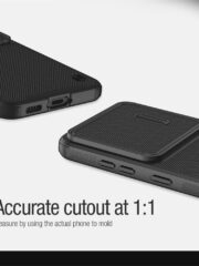 NILLKIN For Samsung Galaxy S23 Hard PC Soft TPU Phone Case Sliding Lens Protection Shockproof Cover by The Case Factory