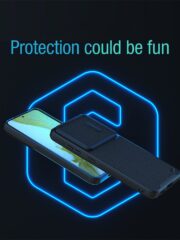 NILLKIN For Samsung Galaxy S23 Hard PC Soft TPU Phone Case Sliding Lens Protection Shockproof Cover by The Case Factory