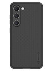 NILLKIN Super Frosted Shield Pro for Samsung Galaxy S23 Matte Finish Phone Case Anti-drop Soft TPU Hard PC Protective Cover Black Samsung Galaxy S23 by The Case Factory