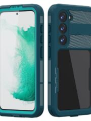 REDPEPPER DOT For Samsung Galaxy S23 IP68 Waterproof Case Transparent Phone Cover Green Samsung Galaxy S23 by The Case Factory