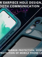REDPEPPER DOT For Samsung Galaxy S23 IP68 Waterproof Case Transparent Phone Cover by The Case Factory