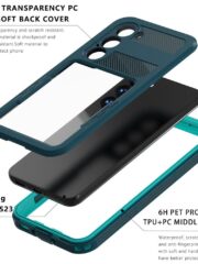 REDPEPPER DOT For Samsung Galaxy S23 IP68 Waterproof Case Transparent Phone Cover by The Case Factory