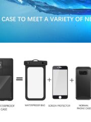 REDPEPPER DOT For Samsung Galaxy S23 Ultra IP68 Waterproof Case Anti-scratch Transparent Phone Cover by The Case Factory