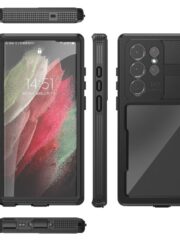 REDPEPPER DOT For Samsung Galaxy S23 Ultra IP68 Waterproof Case Anti-scratch Transparent Phone Cover by The Case Factory