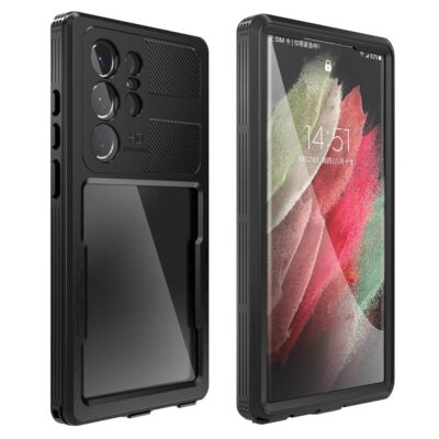REDPEPPER DOT For Samsung Galaxy S23 Ultra IP68 Waterproof Case Anti-scratch Transparent Phone Cover by The Case Factory
