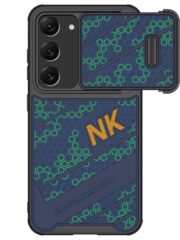 NILLKIN For Samsung Galaxy S23+ Honeycomb Texture PC-TPU Phone Case Sliding Camera Protection Anti-drop Cover As Shown Samsung Galaxy S23+ by The Case Factory