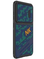 NILLKIN For Samsung Galaxy S23+ Honeycomb Texture PC-TPU Phone Case Sliding Camera Protection Anti-drop Cover by The Case Factory